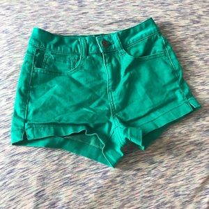Green SO shorts from Kohl’s